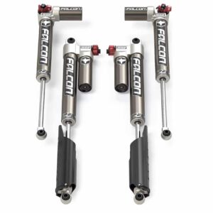 Teraflex: Gladiator JT: комплект амортизаторів Falcon SP2 3.3 Fast Adjust Piggyback 0–1.5 ліфт (3.0L EcoDiesel)