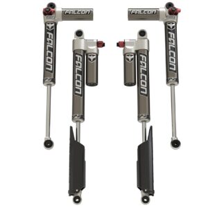 Teraflex: Gladiator JT: комплект амортизаторів Falcon SP2 3.3 Fast Adjust Piggyback 0–1.5 ліфт (3.6L)
