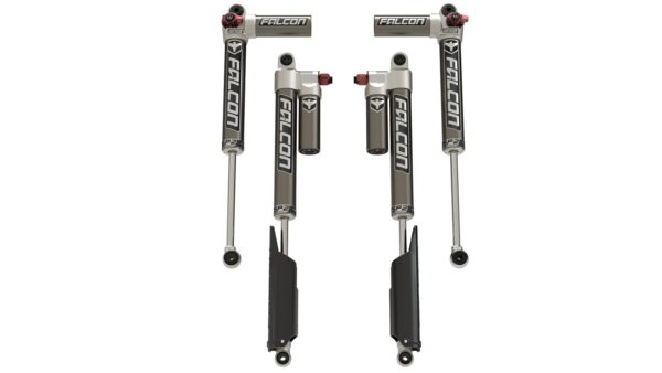 Teraflex: Gladiator JT: комплект амортизаторів Falcon SP2 3.3 Fast Adjust Piggyback 0–1.5 ліфт (3.6L)
