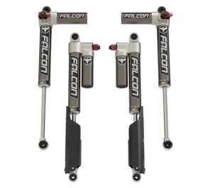 Teraflex: Gladiator JT: комплект амортизаторів Falcon SP2 3.3 Fast Adjust Piggyback 2–3 ліфт (3.6L)