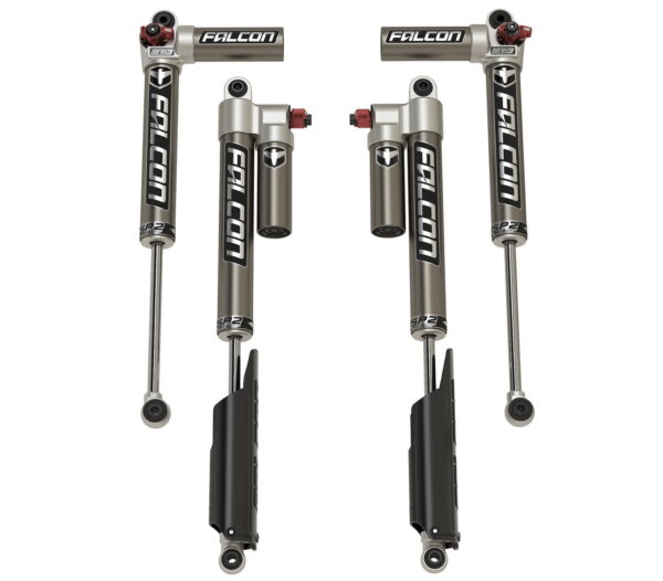 Teraflex: Gladiator JT: комплект амортизаторів Falcon SP2 3.3 Fast Adjust Piggyback 3.5–4.5 ліфт Long-Travel (3.6L)
