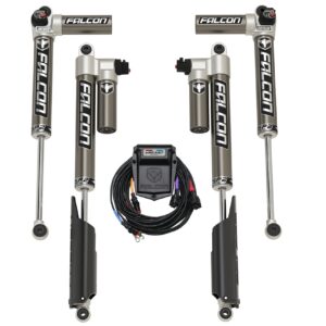 Teraflex: Gladiator JT: комплект амортизаторів Falcon SP2 3.5 e-Adjust Piggyback 3.5–4.5 ліфт Long-Travel (3.6L)