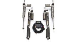 Teraflex: Gladiator JT: комплект амортизаторів Falcon SP2 3.5 e-Adjust Piggyback 3.5–4.5 Long-Travel (3.0L EcoDiesel)