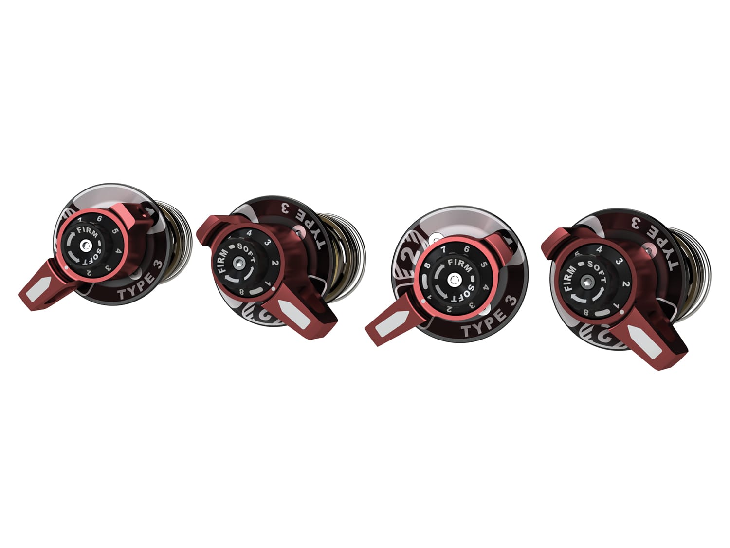Teraflex: комплект амортизаторів Falcon Series 3.3 Fast Adjust Cartridge Upgrade Kit
