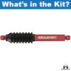 Metalcloak: Wrangler JK: рульовий демпфер RockSport RED