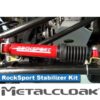 Metalcloak: Wrangler JK: рульовий демпфер RockSport RED