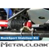 Metalcloak: Wrangler JK: рульовий демпфер RockSport RED