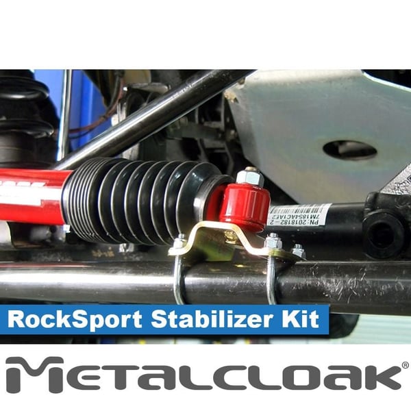 Metalcloak: Wrangler JK: рульовий демпфер RockSport RED