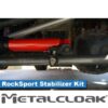 Metalcloak: Wrangler JK: рульовий демпфер RockSport RED