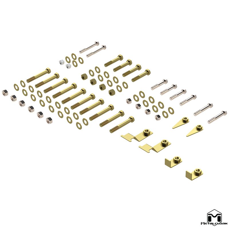 Metalcloak: к-кт болтів підвіски класу 8.8 2007-18 Wrangler JK