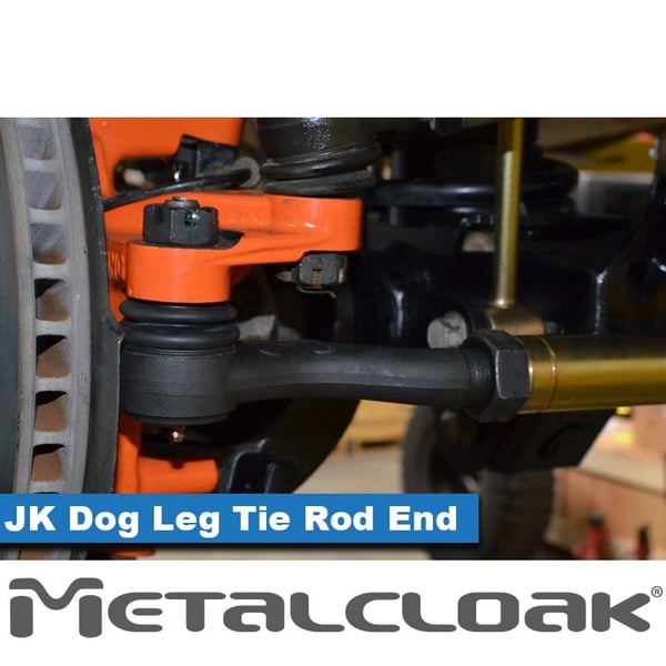 Metalcloak: Wrangler JK: накінечник нижньої рульової тяги Dog Leg, лівий, пас. сторона