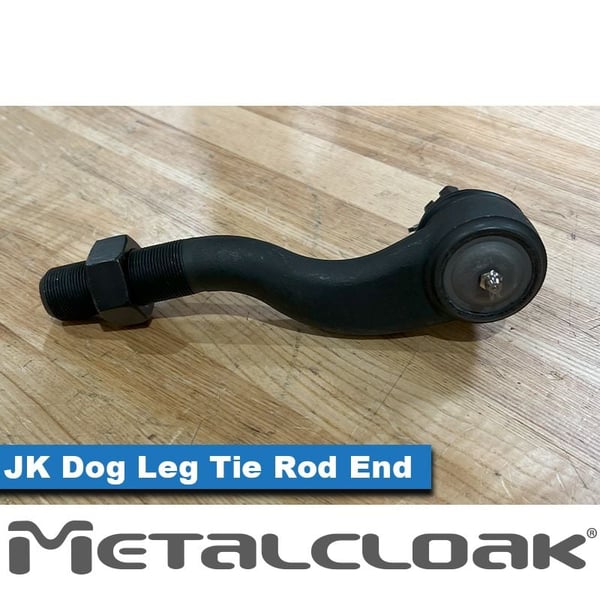 Metalcloak: Wrangler JK: накінечник нижньої рульової тяги Dog Leg, лівий, пас. сторона