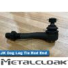 Metalcloak: Wrangler JK: накінечник нижньої рульової тяги Dog Leg, лівий, пас. сторона