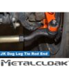 Metalcloak: Wrangler JK: накінечник нижньої рульової тяги Dog Leg, правий, сторона водія