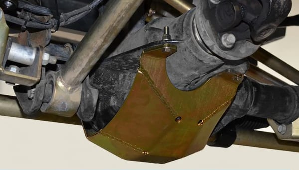 Metalcloak: Wrangler JL / Gladiator JT (від 2021 р.): ковзун та кришка механізму диференціала перед