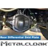 Metalcloak: Wrangler JL (від 2018 р.): захист заднього моста M220