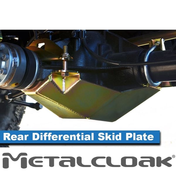 Metalcloak: Gladiator JT (від 2020 р.): захист заднього моста M220 Dana 44