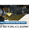 Metalcloak: Gladiator JT (від 2020 р.): захист заднього моста M220 Dana 44