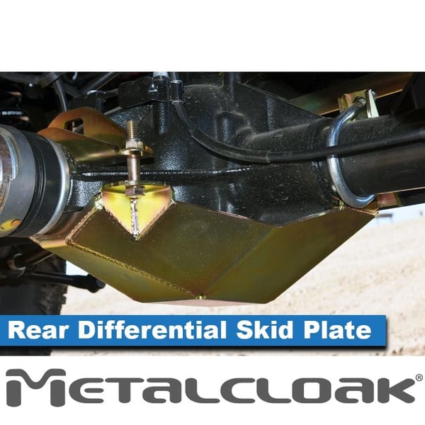 Metalcloak: Gladiator JT (від 2020 р.): захист заднього моста M220 Dana 44
