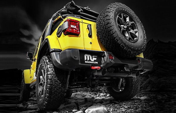 Wrangler JL: вихлопна система подвійна чорна