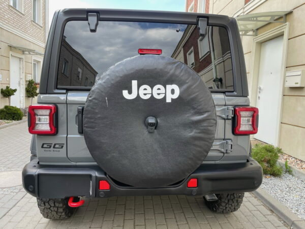 Сталевий задній бампер Rubicon Jeep Wrangler JL (з PDC)