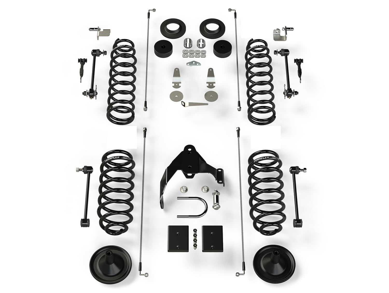 Teraflex: Wrangler JK 2dr: к-кт пружин підвіски 4