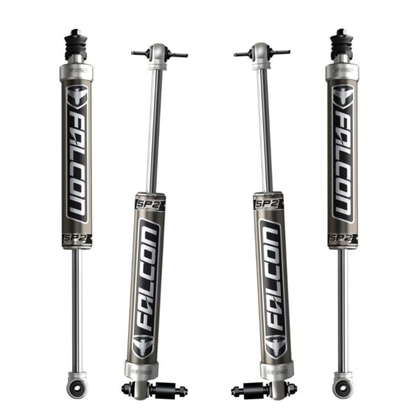 Teraflex: Wrangler JK 2dr: к-кт амортизаторів Falcon SP2 2.1 Monotube ліфт 1.5–2.5