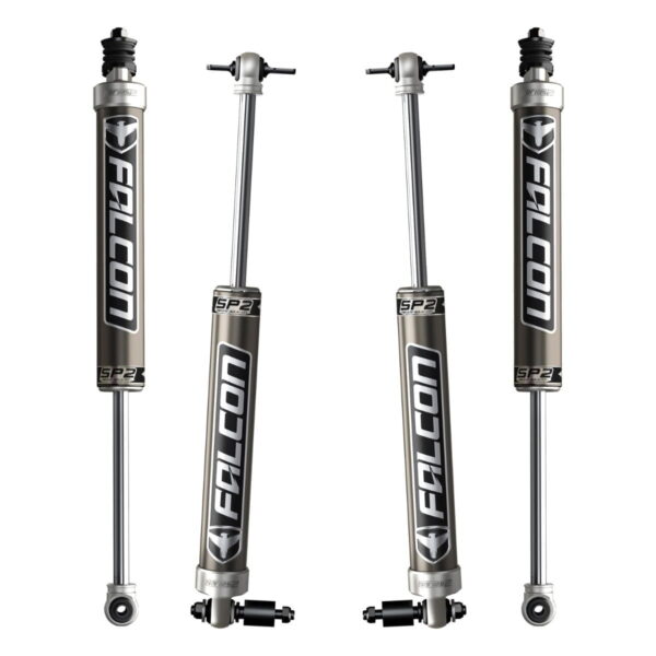 Teraflex: Wrangler JK 2dr: к-кт амортизаторів Falcon SP2 2.1 Monotube ліфт 3–3.5