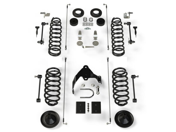 Teraflex: Wrangler JK 4dr: к-кт пружин підвіски 4”