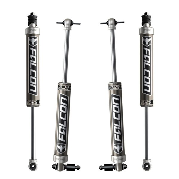Teraflex: Wrangler JK 4dr: к-кт амортизаторів Falcon SP2 2.1 Monotube ліфт 3–3.5