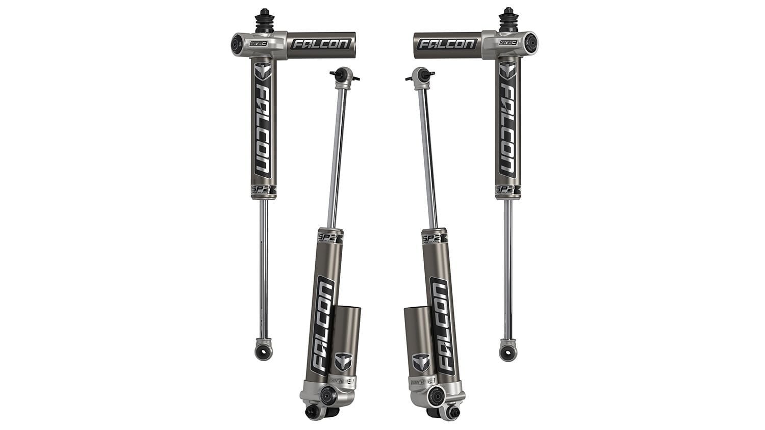Teraflex: Wrangler JK 4dr: к-кт амортизаторів Falcon SP2 3.1 Piggyback ліфт 1.5–2.5