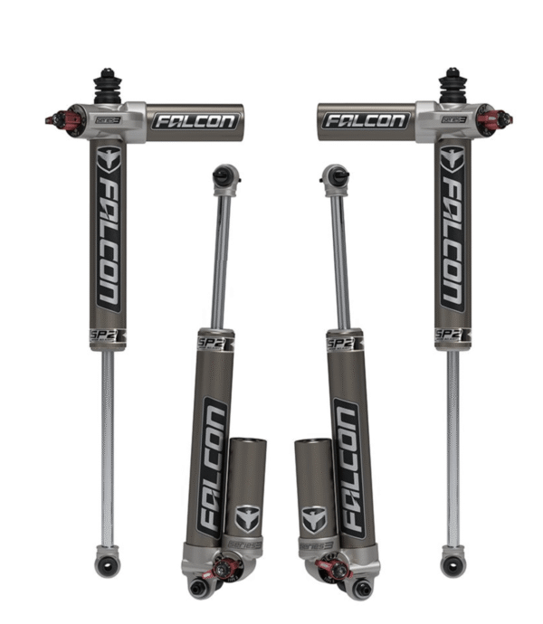Teraflex: Wrangler JK 4dr: к-кт амортизаторів Falcon SP2 3.3 Fast Adjust Piggyback ліфт 3–4.5