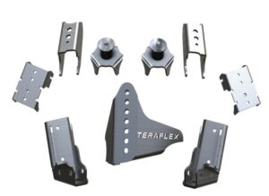 Teraflex: Wrangler JK: к-кт кріплень заднього моста Tera CRD60 труба 3
