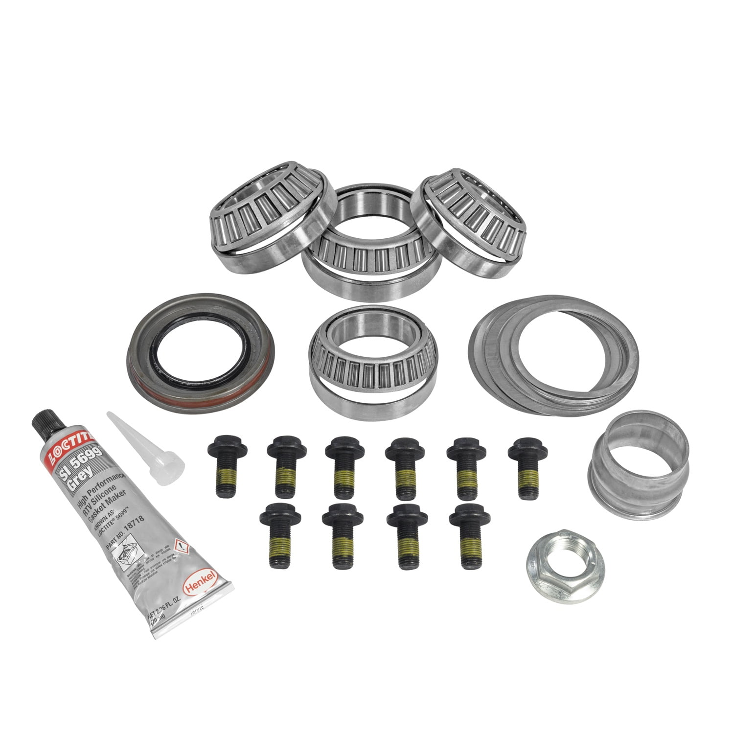 Yukon: Wrangler JL / Gladiator JT: установчий к-кт повний Dana 44/M210 перед