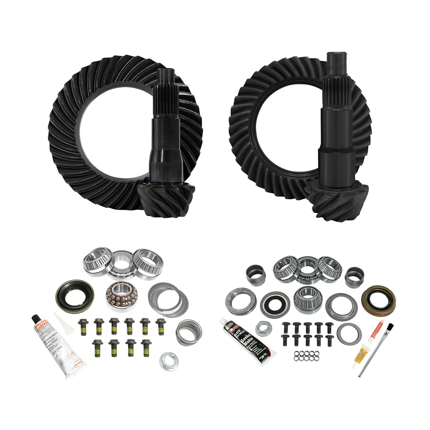 Yukon: Wrangler JL: к-кт передавальних чисел та підшипників 3.73 D30/D35 перед/зад