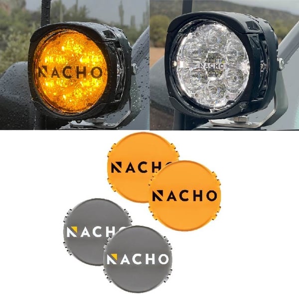 ARB: Wrangler JL / Gladiator JT / Wrangler JK: к-кт ламп NACHO Quatro Off-Road Combo