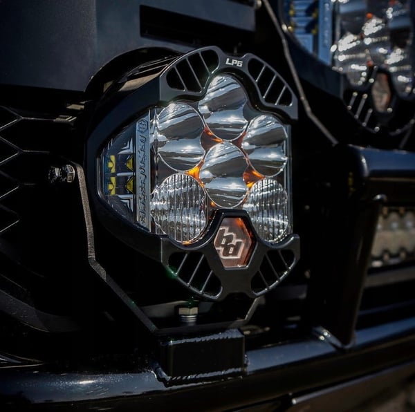 Baja Designs: Wrangler JL / Gladiator JT / Wrangler JK: лампа Offroad LED LP6 PRO Amber Combo