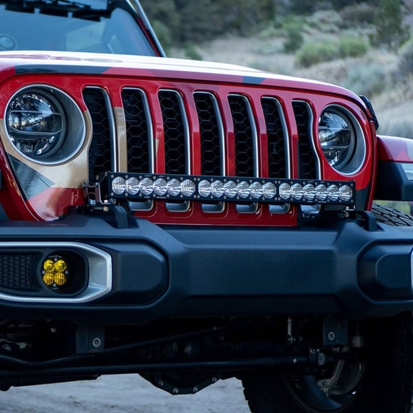 Baja Designs: Wrangler JL / Gladiator JT / Wrangler JK: пряма світлодіодна балка OnX6+ 10-50