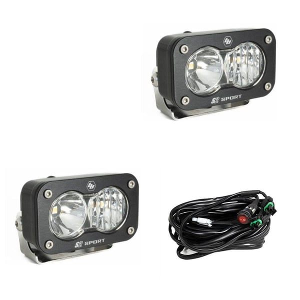 Baja Designs: Wrangler JL / Gladiator JT / Wrangler JK: к-кт світлодіодного освітлення S2 Sport