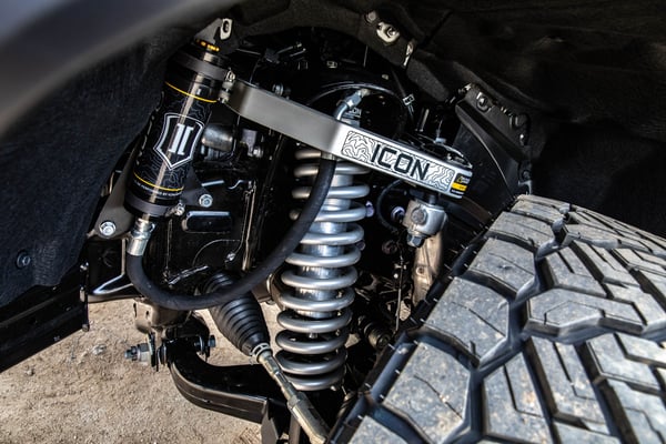 ICON: Land Cruiser 250: к-кт передніх верхніх важелів Premium CNC Delta Joint Pro (срібні)