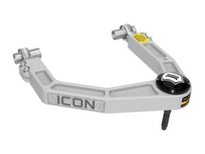 ICON: Land Cruiser 250: к-кт передніх верхніх важелів Premium CNC Delta Joint Pro (срібні)