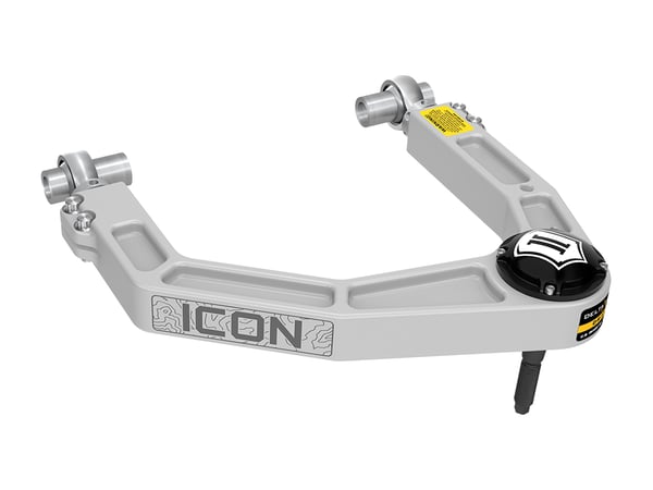 ICON: Land Cruiser 250: к-кт передніх верхніх важелів Premium CNC Delta Joint Pro (срібні)