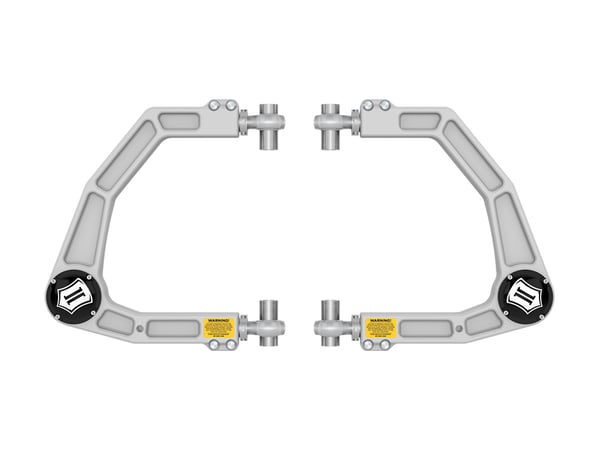ICON: Land Cruiser 250: к-кт передніх верхніх важелів Premium CNC Delta Joint Pro (срібні)