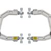 ICON: Land Cruiser 200: к-кт верхніх передніх важелів Premium CNC Delta Joint