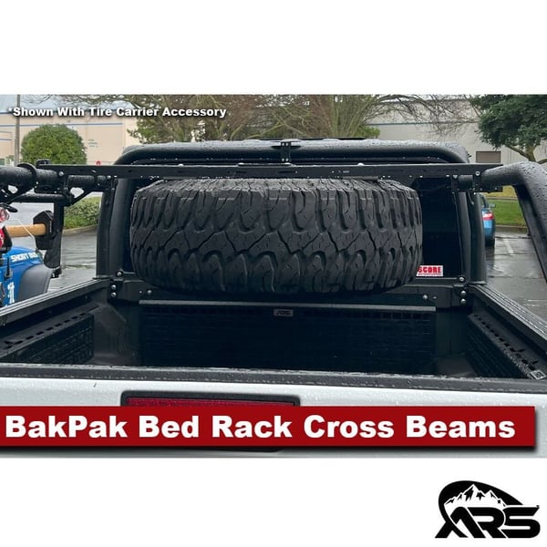 Metalcloak: Gladiator JT: к-кт поперечних балок BakPak Heavy Duty Utility & RTT Multi-Mount