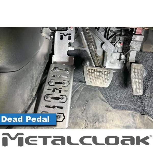 Metalcloak: Wrangler JL / Gladiator JT: підніжка ліва (нержавіюча сталь)