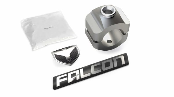 Teraflex: Wrangler JK / JL / Gladiator JT: рульовий демпфер Falcon Nexus EF тяга HD затискач 1-1/2