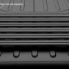 Teraflex: Wrangler JK 4dr: к-кт планок дахового багажника Nebo чорні (6 шт.)