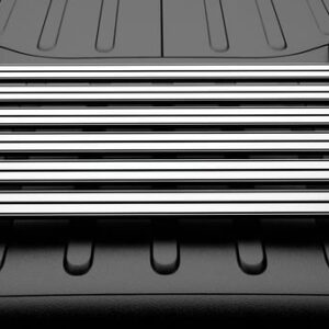 Teraflex: Wrangler JK 4dr: к-кт планок дахового багажника Nebo срібні (6 шт.)