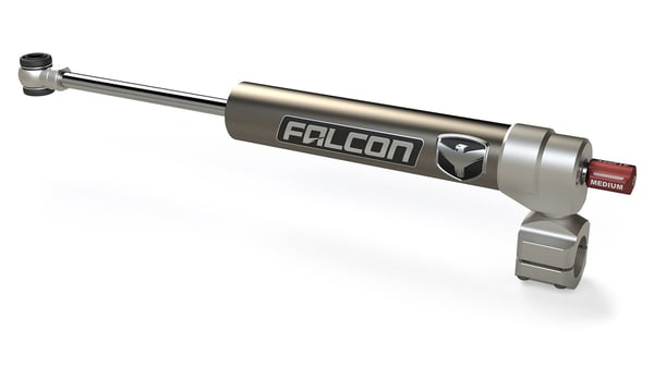 Teraflex: Wrangler JK: рульовий демпфер Falcon Nexus EF 2.2 Fast Adjust 1-3/8 заводська тяга